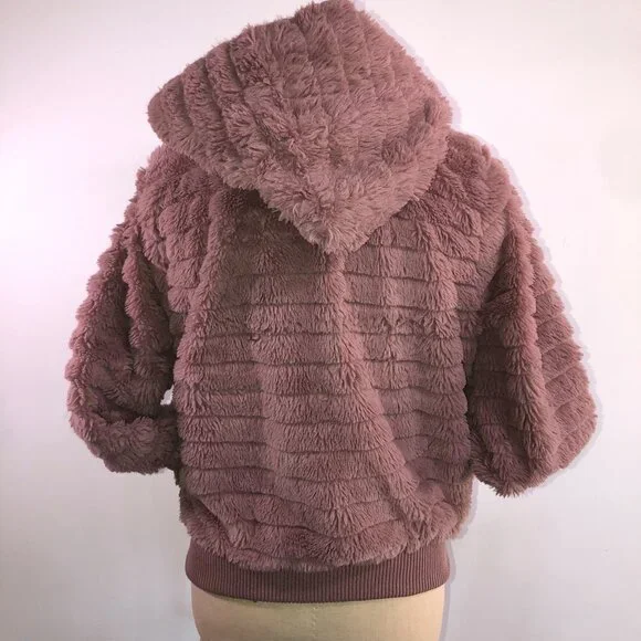 Love Tree Pink Fuzzy Jacket - Picture 3 of 5